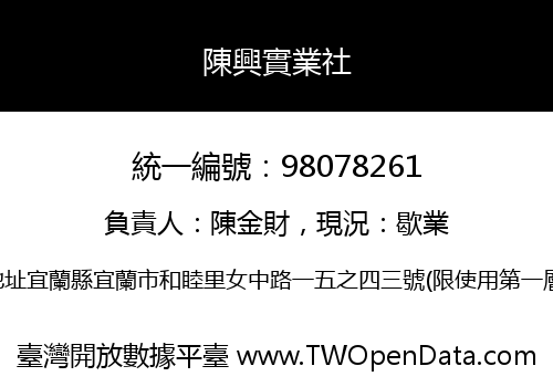 陳興實業社