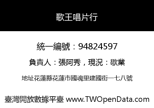 歌王唱片行