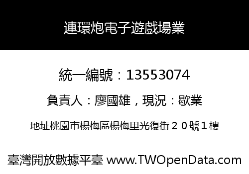 連環炮電子遊戲場業