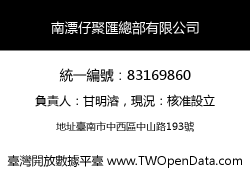 南漂仔聚匯總部有限公司