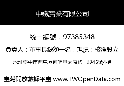 中鐵實業有限公司