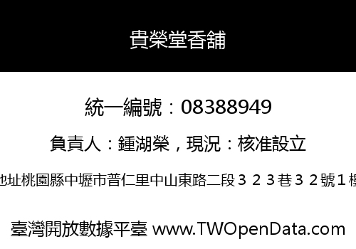 貴榮堂香舖