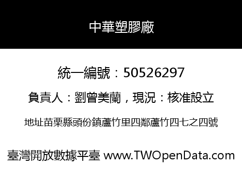中華塑膠廠