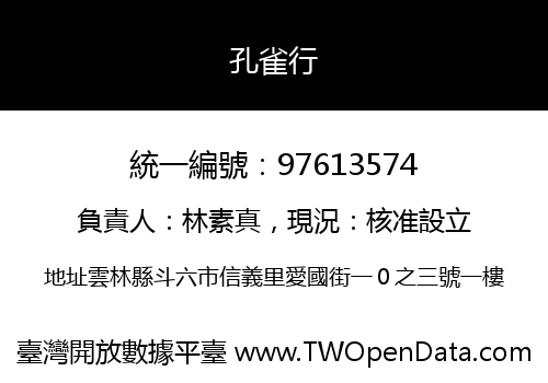 孔雀行