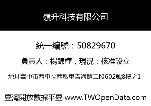 嶺升科技有限公司