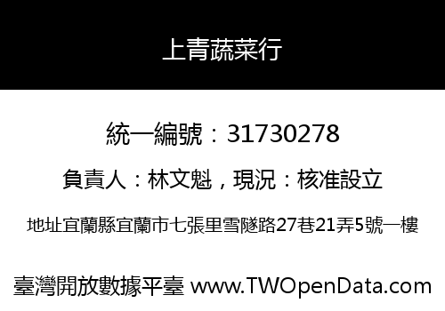 上青蔬菜行