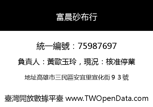 富晨砂布行