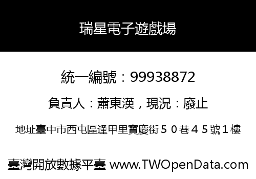 瑞星電子遊戲場