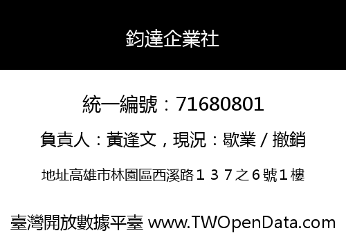 鈞達企業社