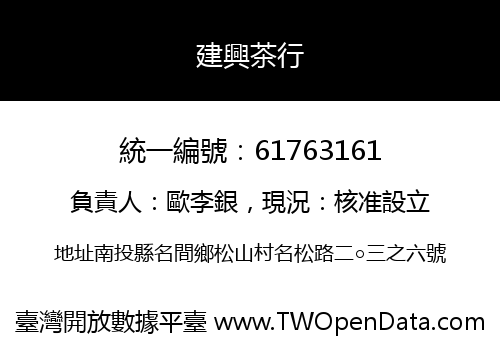 建興茶行