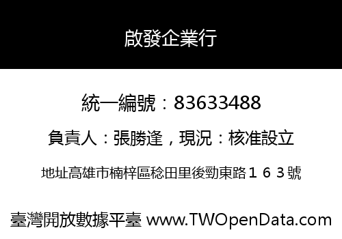 啟發企業行