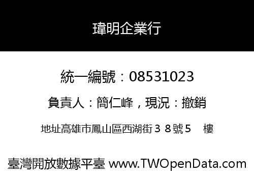 瑋明企業行