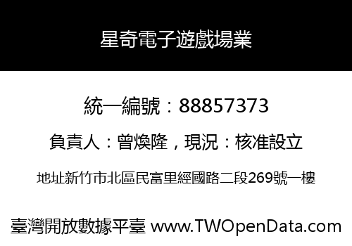 星奇電子遊戲場業