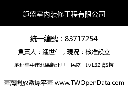 鉅盛室內裝修工程有限公司