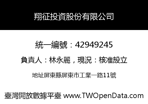 翔征投資股份有限公司