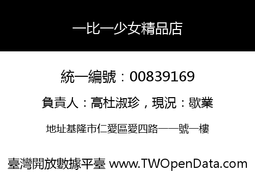 一比一少女精品店