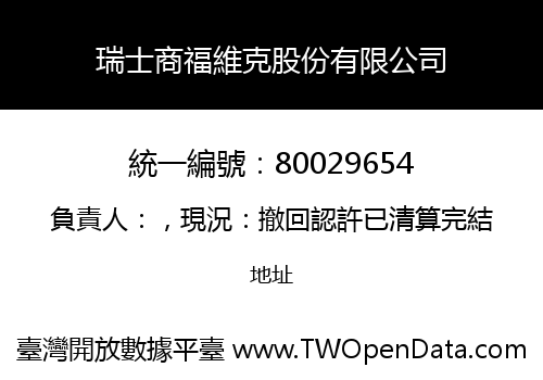 瑞士商福維克股份有限公司