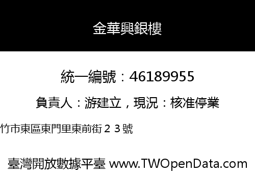 金華興銀樓