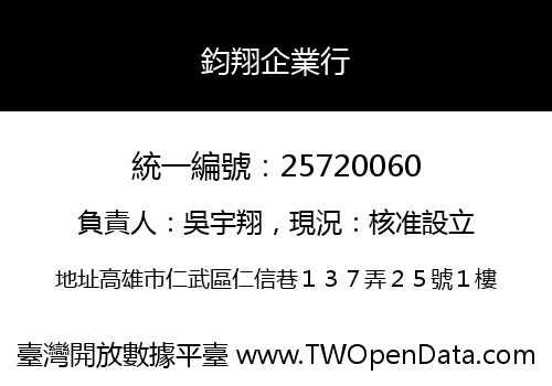 鈞翔企業行