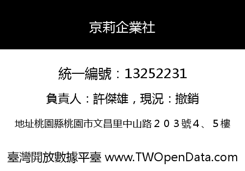京莉企業社