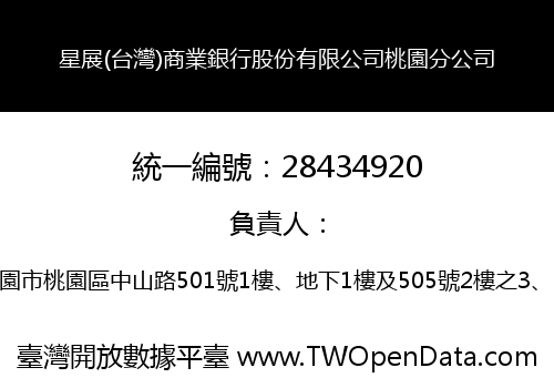 星展(台灣)商業銀行股份有限公司桃園分公司