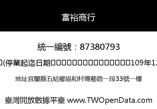 富裕商行