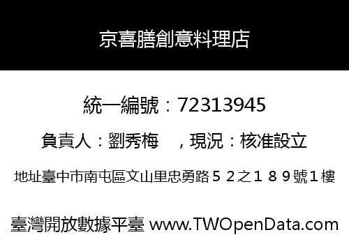 京喜膳創意料理店