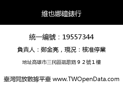 維也娜鐘錶行