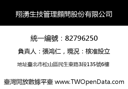 翔湧生技管理顧問股份有限公司