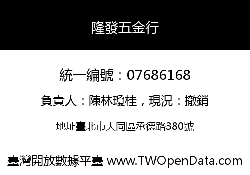 隆發五金行