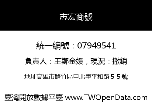 志宏商號