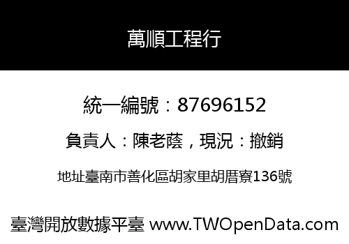 萬順工程行