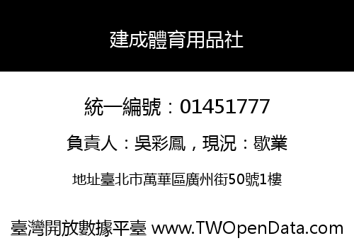 建成體育用品社