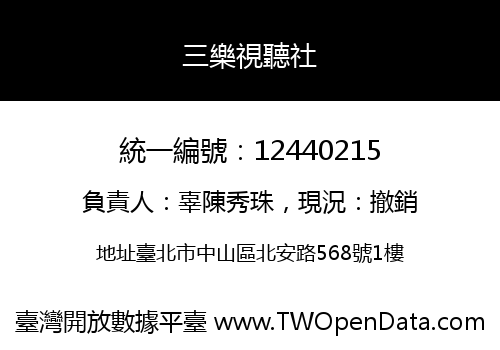 三樂視聽社