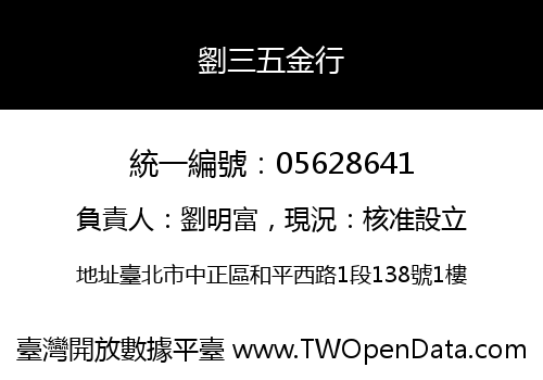 劉三五金行