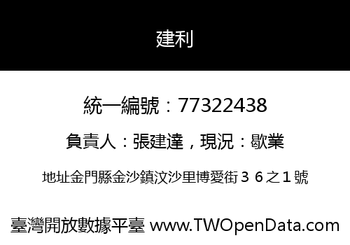 建利