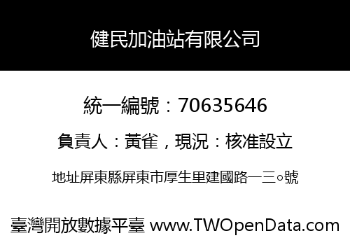 健民加油站有限公司