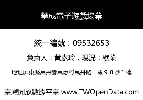 學成電子遊戲場業