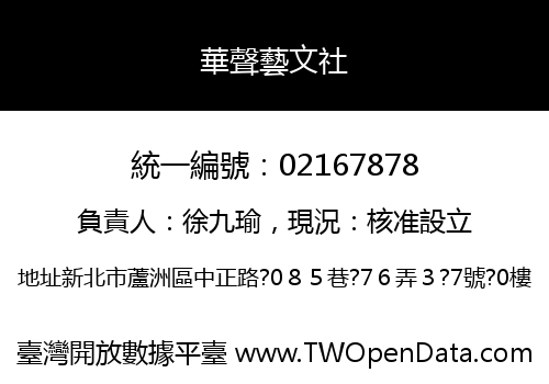 華聲藝文社