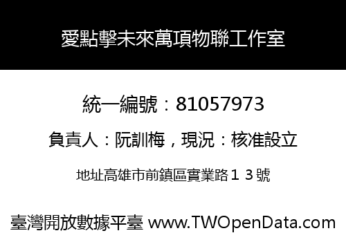 愛點擊未來萬項物聯工作室