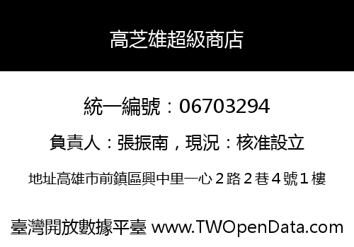高芝雄超級商店