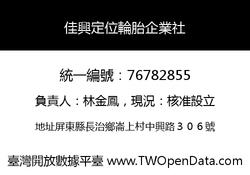 佳興定位輪胎企業社