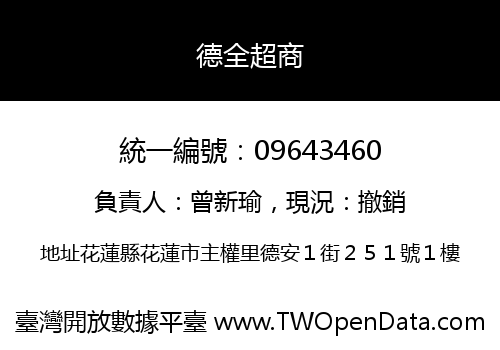 德全超商