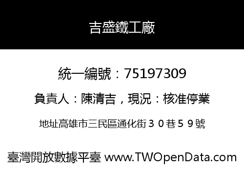 吉盛鐵工廠