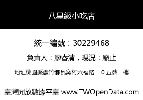 八星級小吃店