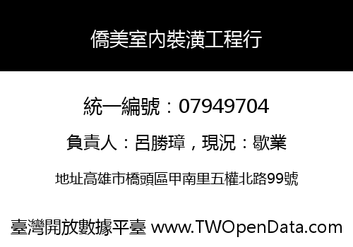 僑美室內裝潢工程行