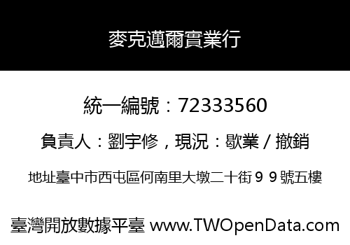 麥克邁爾實業行