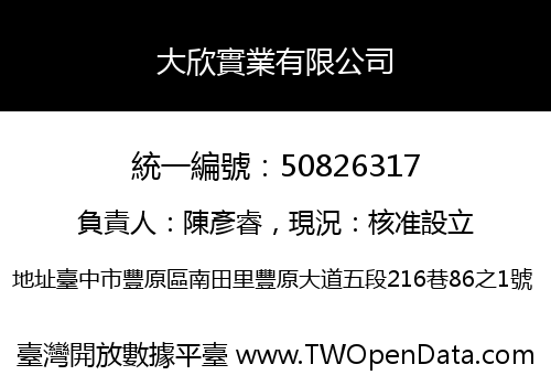 大欣實業有限公司