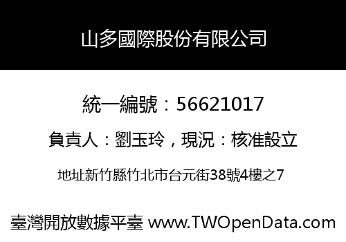 山多國際股份有限公司