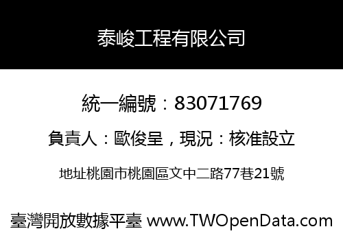 泰峻工程有限公司